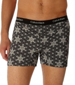 Calvin Klein Holiday 2 Pack Knit Slim Boxer Short